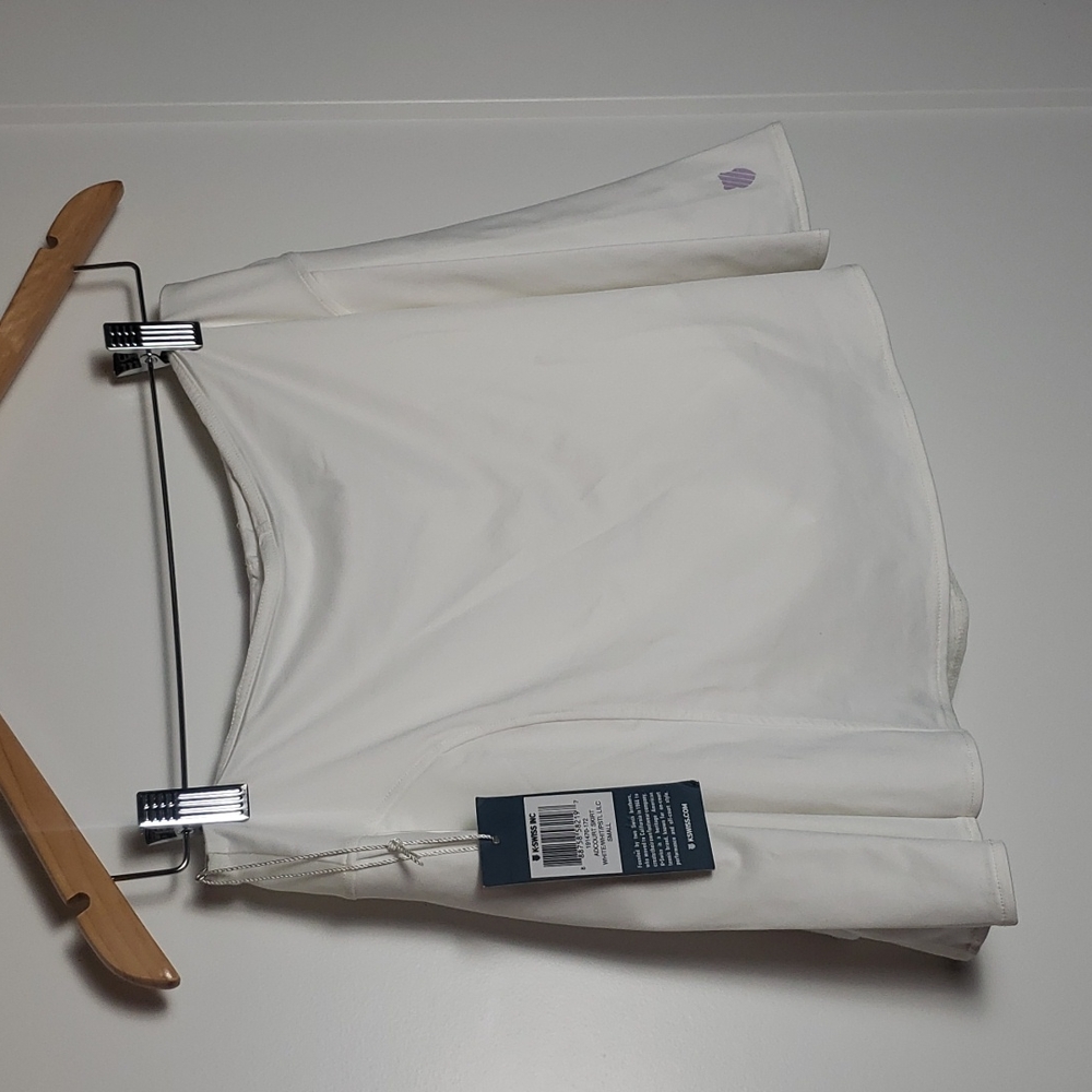 K-Swiss Adcourt Skirt White/White/Pastel Lilac Small